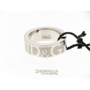 D&G anello Freedom acciaio mis.12 referenza DJ0113 new